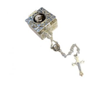 Padre Pio Filigree Rosary