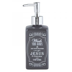 Jesus & Germs Soap Pump