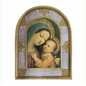 Our Lady of Good Counsel Italian Plaque
