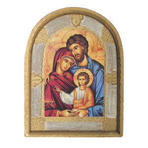 Holy Family Italian Plaque