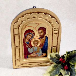 Holy Family Small Dome Icon