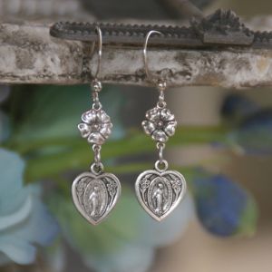 619 Miraculous Heart Earrings