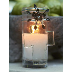 "Adelita" House Blessing Cross Candle