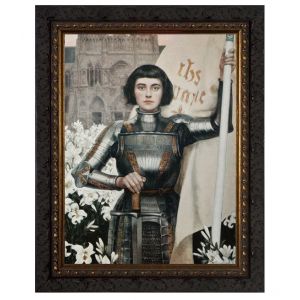 Saint Joan of Arc 8x10 Framed Art