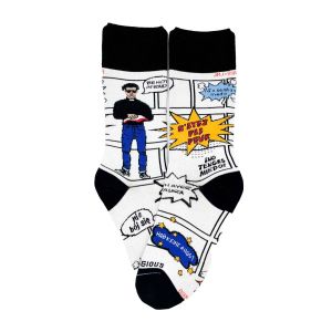 Comic Book JPII Socks