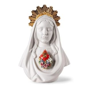 Lladro Immaculate Heart of Mary Statue