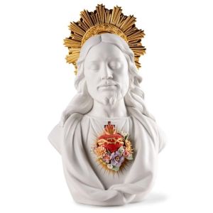 Lladro Sacred Heart of Jesus Statue