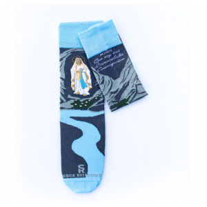 Our Lady Of Lourdes Socks