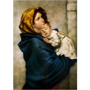 844 Madonna Of The Streets Christmas Cards