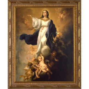 Murillo Assumption of the Virgin 8x10