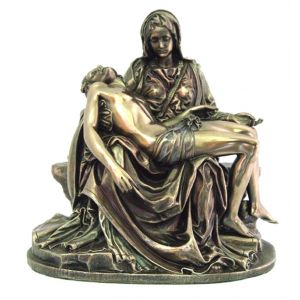 Veronese Bronzed Pieta 8" Statue