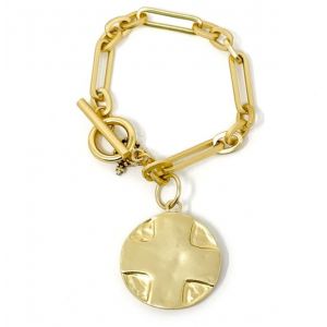 Lord's Prayer Paperclip Chain Bracelet
