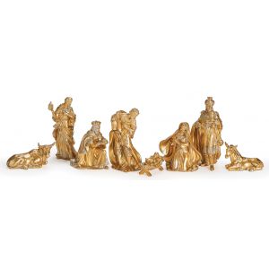 Tiny Golden Nativty 8pc Set