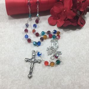Swarovski 8mm Multi Bead Rosary