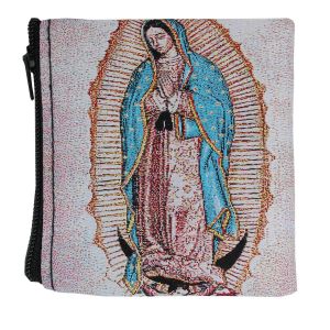 Our Lady of Guadalupe Rosary Pouch