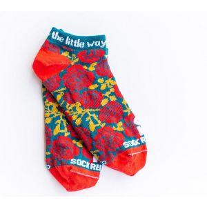 Saint Therese No Show Socks