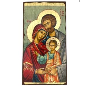 The Holy Family Greek Icon