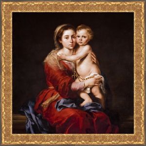 Our Lady Of The Rosary 10x10