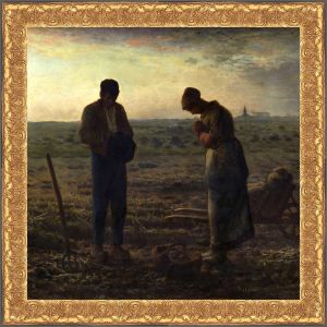 The Angelus by Millet 10x10