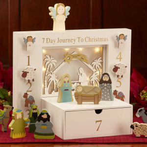 7 Day Journey to Christmas Advent Calendar Chest