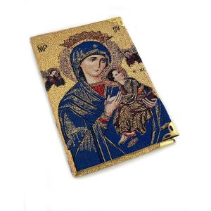 Lady of Perpetual Help Tapestry Prayer Note Book