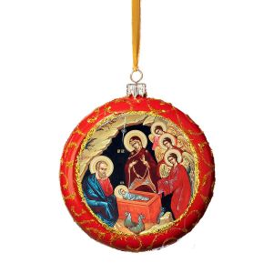 810 Icon of The Nativity Ornament