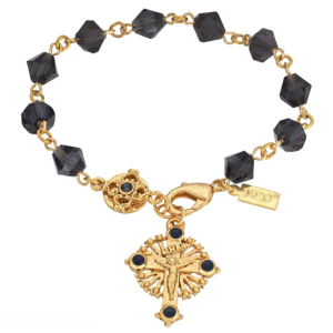 Windows Into Heaven Crystal Rosary Bracelet