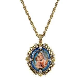 Madonna & Child Necklace