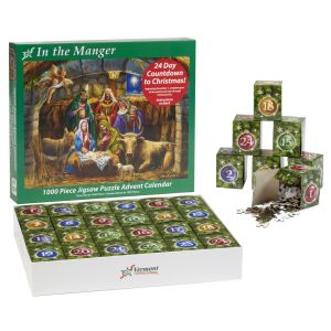 In The Manger Puzzle Advent Calendar