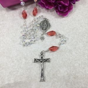 Swarovski Watermelon Rosary