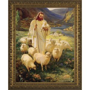 Good Shepherd Framed Picture 11X14