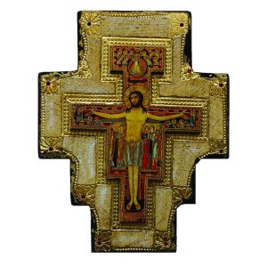 671 San Damiano Crucifix Italian Icon